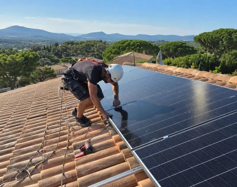 Installateur panneaux solaires Le Langon — pose photovoltaïque sur toiture