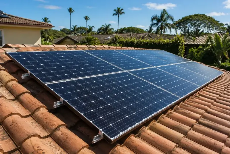 Installation de panneaux solaires au Langon